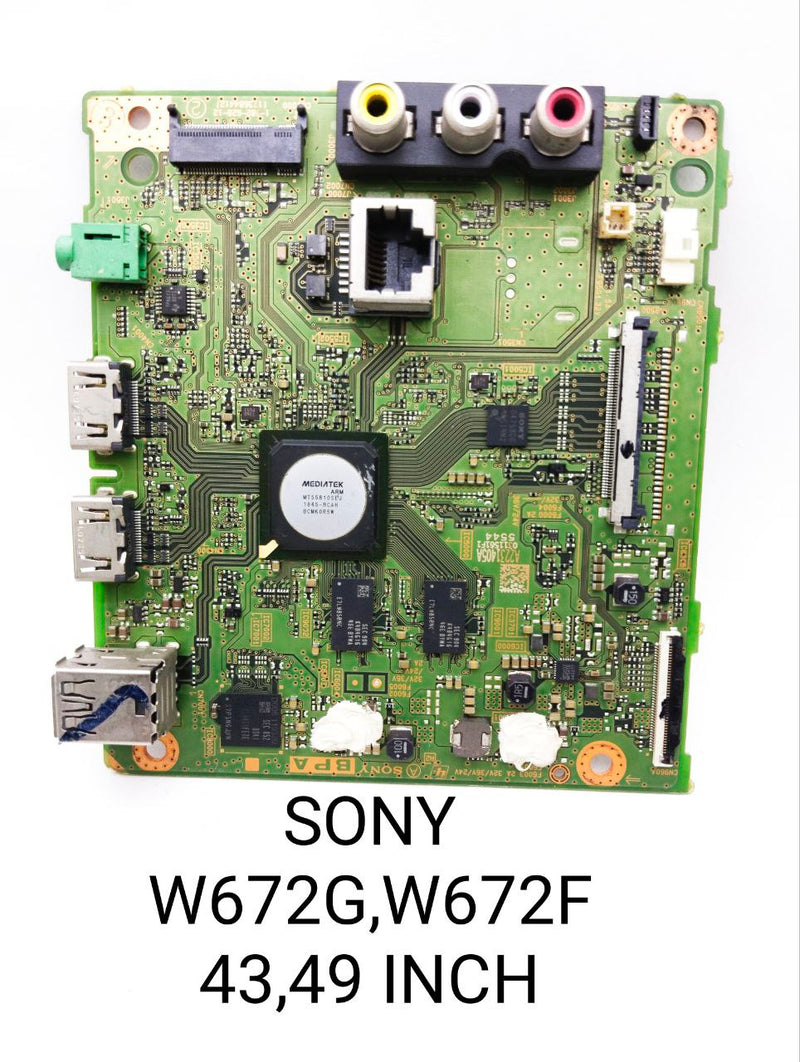 SONY W672G W672F W622F(43,49) INCH SMART LED TV MOTHER BOARD