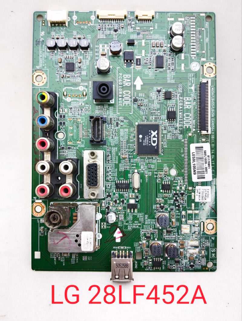 LG 28LF452A MOTHERBOARD. FOR 28'' LED TV MAIN BOARD