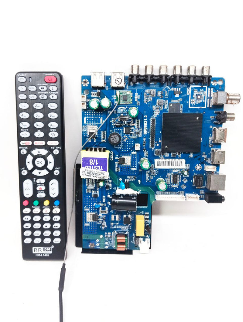 CLARION 32 Inch SMART LED TV MOTHERBOARD. PART NO:- SP36821.2 (1366*768)