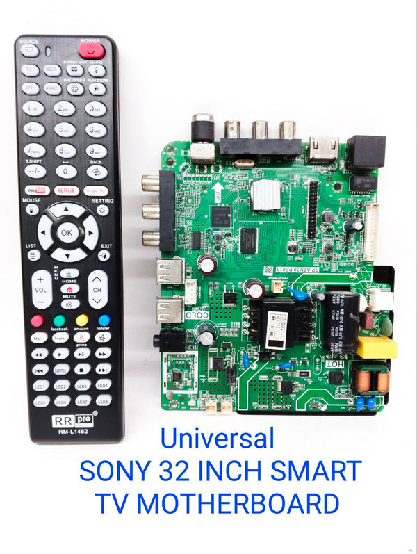 UNIVERSAL SONY 32 Inch SMART LED TV MOTHERBOARD. P/N:-TP.ATM30.PB810