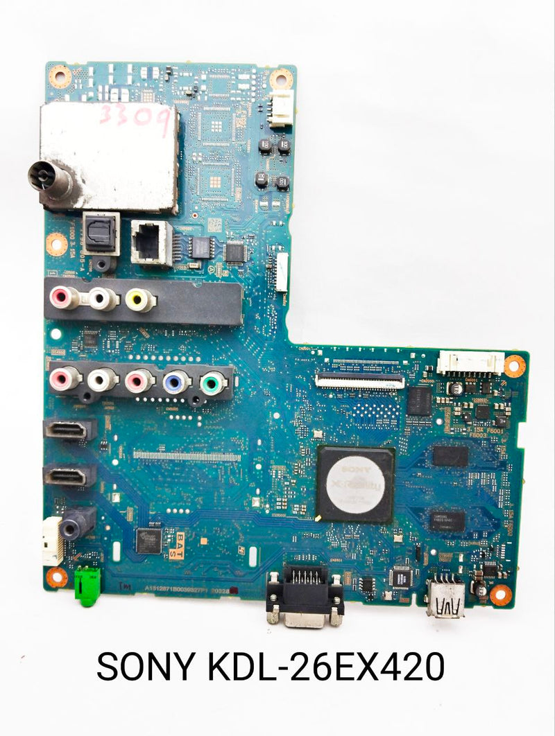 SONY KDL-26EX420 SMART LED TV MOTHERBOARD. SONY 26 Inch