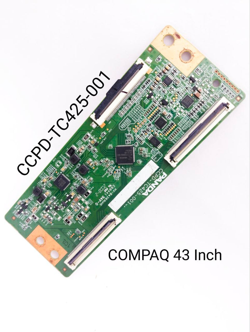 COMPAQ 43 Inch T-CON BOARD. P/N:- CCPD-TC425-001