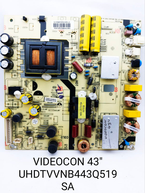 VIDEOCON 43 Inch UHDTVVNB443Q519SA LED TV POWER SUPPLY