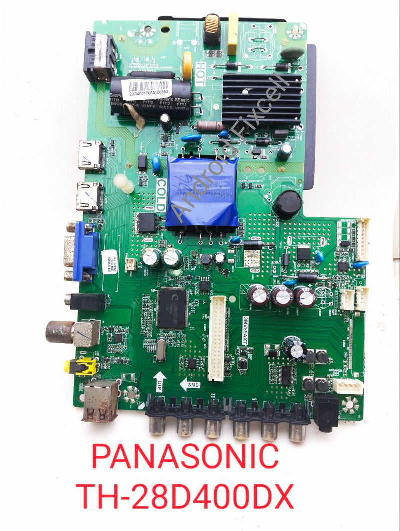 PANASONIC TH-28D400DX MOTHERBOARD. FOR 28 INCH LED TV MAIN BOARD