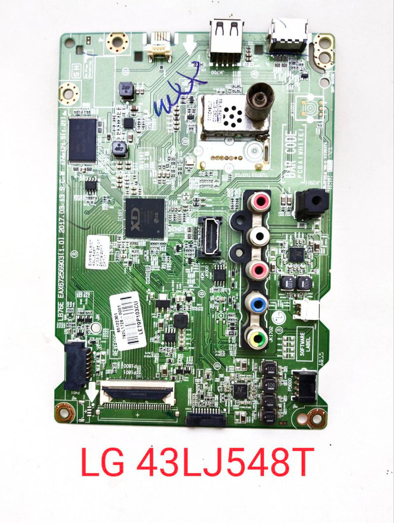 LG 43LJ548T LED TV MOTHERBOARD