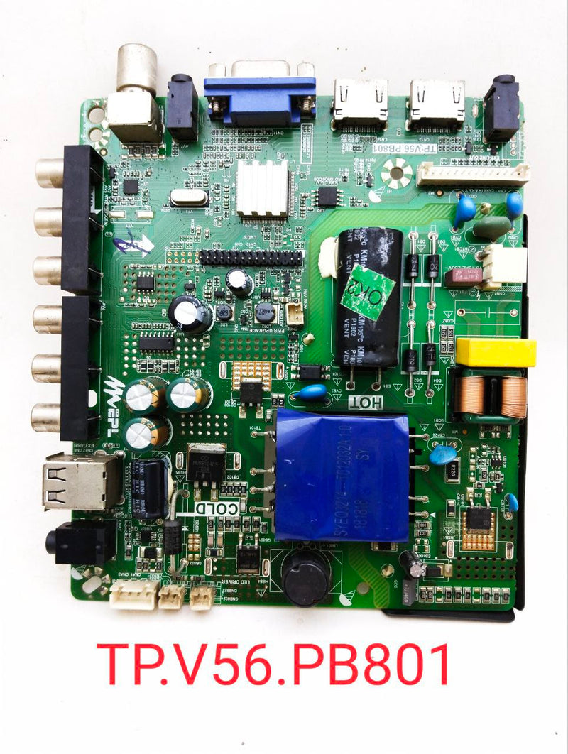 UNIVARSAL TP.V56.PB801 LED TV MOTHERBOARD