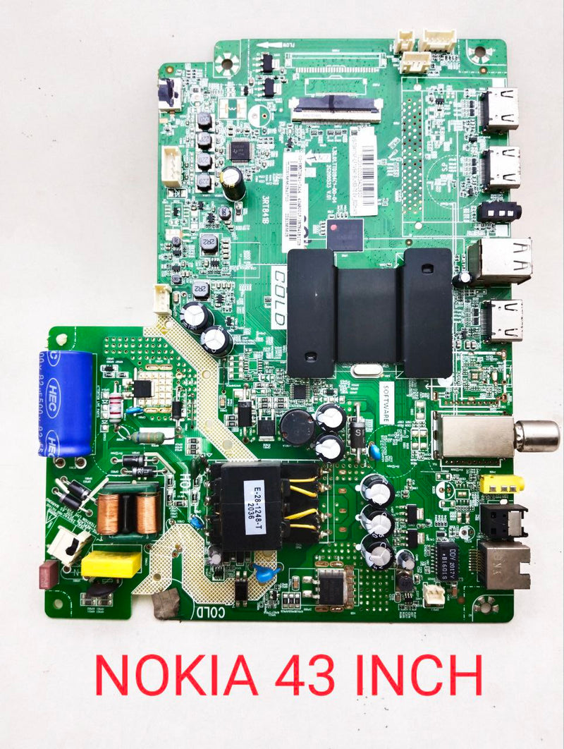 43A8001P 43'' INCH NOKIA SMART LED TV MOTHERBOARD