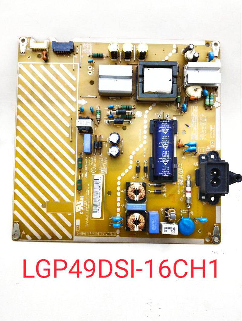 LG 49'' LED TV POWER SUPPLY. MODEL-LGP49DS16CH1. LG P/N : EAY64310601