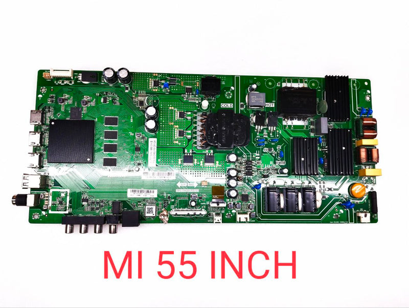MI 55 INCH SMART LED TV MOTHERBOARD. PART NO:- TPD.T960X.PD739